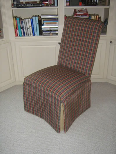 Upholstered parsons chair